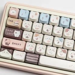 Kawaii Therapy Keyboards & Keycaps<Kawaii Mao Profile Cute Cat Keycap Set – Special Edition