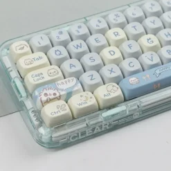 Kawaii Therapy Keyboards & Keycaps<Kawaii Mao Profile Happy Cat Themed Keycaps (140 Keys)