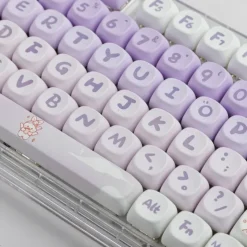 Kawaii Therapy Keyboards & Keycaps<Kawaii Mao Profile Purple Bunny Keycap Set (142 keys) – Special Edition
