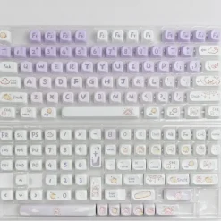 Kawaii Therapy Keyboards & Keycaps<Kawaii Mao Profile Purple Bunny Keycap Set (142 keys) – Special Edition