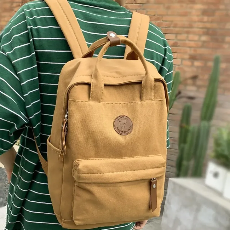 Kawaii Therapy School Backpacks | Preppy Backpacks<Kawaii Maple Series Canvas College Backpack – Limited Edition