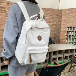 Kawaii Therapy School Backpacks | Preppy Backpacks<Kawaii Maple Series Canvas College Backpack – Limited Edition