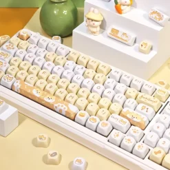 Kawaii Therapy Keyboards & Keycaps<Kawaii Matcha Puppy Pastel Mao Profile Keycaps (95 Keys)