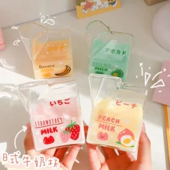 Kawaii Therapy Bottles<Kawaii Milk Square Glass Cup (380ml) – Limited Edition