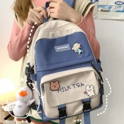 Kawaii Therapy School Backpacks | Preppy Backpacks<Kawaii Milk Tea Harajuku Backpack – Limited Edition