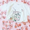 Kawaii Therapy Clothing<Kawaii Momo Peach Harajuku Shirt