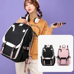 Kawaii Therapy Preppy Backpacks | Large Backpacks<Kawaii Multipocket Large Capacity Backpack – Limited Edition
