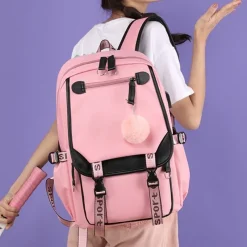 Kawaii Therapy Preppy Backpacks | Large Backpacks<Kawaii Multipocket Large Capacity Backpack – Limited Edition