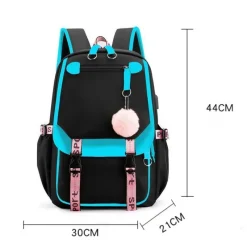 Kawaii Therapy Preppy Backpacks | Large Backpacks<Kawaii Multipocket Large Capacity Backpack – Limited Edition