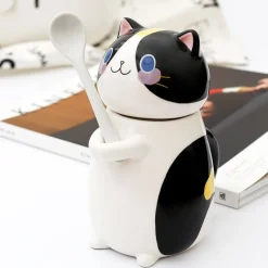 Kawaii Therapy Bottles<Kawaii Neko Cat Ceramic Coffee Mug