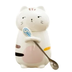 Kawaii Therapy Bottles<Kawaii Neko Cat Ceramic Mug – Limited Edition