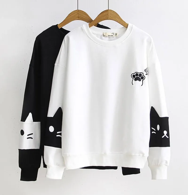 Kawaii Therapy Clothing<Kawaii Neko Cat Harajuku Sweater – Limited Edition