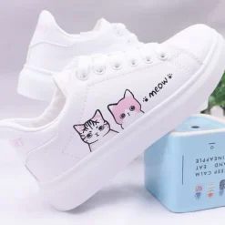 Kawaii Therapy Shoes | Slippers<Kawaii Neko Cat Harajuku Shoes – Limited Edition