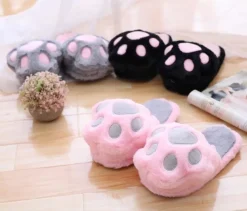 Kawaii Therapy Slippers<Kawaii Neko Cat Paw Slippers – Special Edition