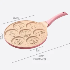 Kawaii Therapy Cookware | Bottles<Kawaii Pancake Breakfast Pan – Limited Edition