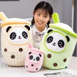 Kawaii Therapy Boba | Cute Stuffed Animals<Kawaii Panda Boba Tea Plush XL (50cm)