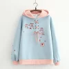 Kawaii Therapy Clothing<Kawaii Pastel Cherry Blossom Harajuku Hoodie