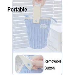 Kawaii Therapy Pencil Cases<Kawaii Pastel Collection Corduroy Bucket Pencil Case