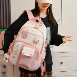 Kawaii Therapy School Backpacks | Preppy Backpacks<Kawaii Pastel Large Capacity Multipocket Backpack – Special Edition