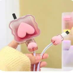 Kawaii Therapy Earphone Case<Kawaii Pastel Pop Edition iPhone Charger Cable Protector