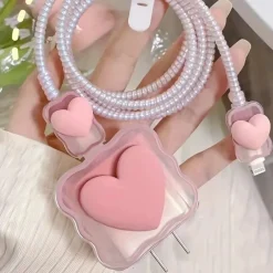 Kawaii Therapy Earphone Case<Kawaii Pastel Pop Edition iPhone Charger Cable Protector