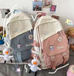 Kawaii Therapy School Backpacks | Preppy Backpacks<Kawaii Pastel Preppy Style Harajuku Backpack – Limited Edition