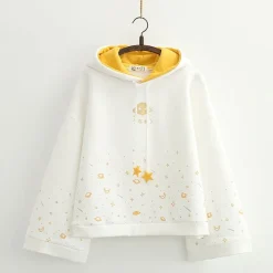 Kawaii Therapy Clothing<Kawaii Pastel Space Galaxy Hoodie – Special Edition