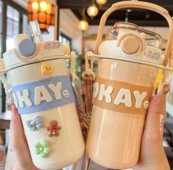 Kawaii Therapy Bottles<Kawaii Pastel Stainless Steel Flask (635ml) – Limited Edition
