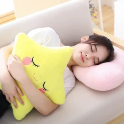 Kawaii Therapy Pillows<Kawaii Pastel Starry Cloud Moon Pillow Plush