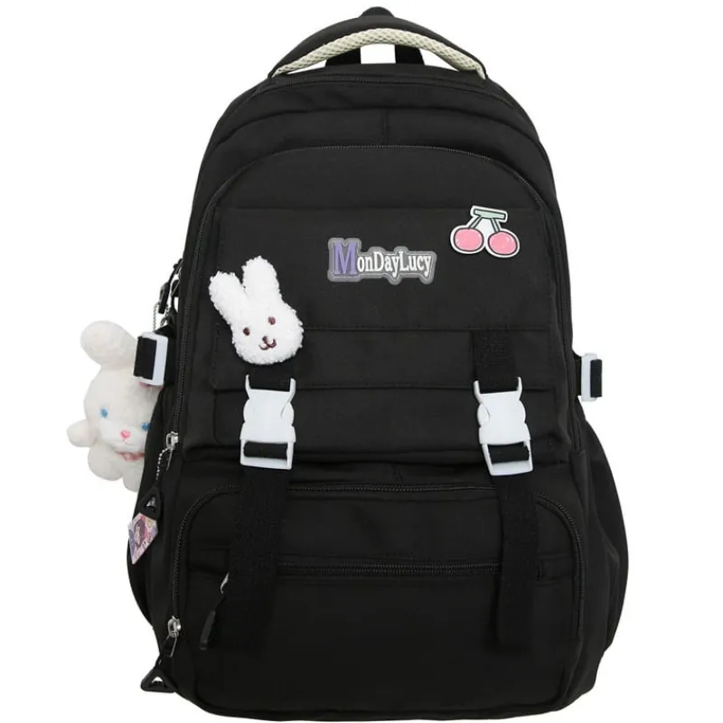 Kawaii Therapy School Backpacks | Preppy Backpacks<Kawaii Pastel Style Large Capacity College Backpack