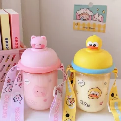 Kawaii Therapy Bottles<Kawaii Pastel Transparent Animal Style Bottle