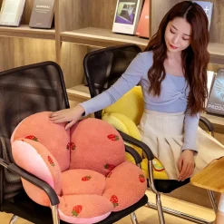Kawaii Therapy Pillows | Seat Cushions<Kawaii Petal Flower Seat Cushion – Limited Edition