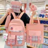 Kawaii Therapy School Backpacks | Preppy Backpacks<Kawaii Preppy Style Harajuku Backpack Set – Limited Edition