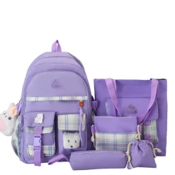 Kawaii Therapy School Backpacks | Preppy Backpacks<Kawaii Preppy Style Harajuku Backpack Set – Limited Edition