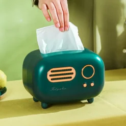 Kawaii Therapy Tissue Box<Kawaii Radio Retro Style Tissue Box – Limited Edition