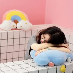 Kawaii Therapy Pillows<Kawaii Rainbow Cloud Moon Pillow – Limited Edition