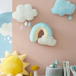 Kawaii Therapy Pillows<Kawaii Rainbow Sunshine Cloud Plush