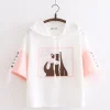 Kawaii Therapy Clothing<Kawaii Sakura Bear Harajuku Shirt