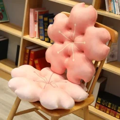 Kawaii Therapy Pillows<Kawaii Sakura Cherry Blossom Petal Cushion