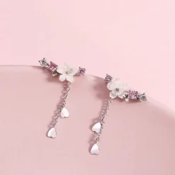 Kawaii Therapy Earrings<Kawaii Sakura Cherry Blossom Earrings – Limited Edition