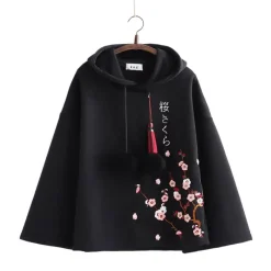 Kawaii Therapy Clothing<Kawaii Sakura Cherry Blossom Harajuku Hoodie