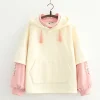 Kawaii Therapy Clothing<Kawaii Sakura Floral Cherry Blossom Hoodie – Limited Edition