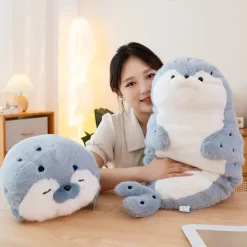 Kawaii Therapy Cute Stuffed Animals | Sea Animal<Kawaii Seal Sea Otter Family Stuffed Animals – Special Edition