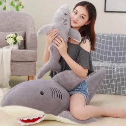 Kawaii Therapy Giant Stuffed Animals | Sea Animal<Kawaii Shark Plush Jumbo Edition (100cm)