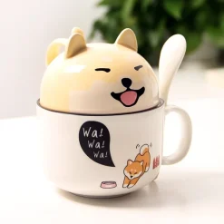 Kawaii Therapy Bottles<Kawaii Shiba Inu Ceramic Mug – Limited Edition