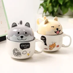 Kawaii Therapy Bottles<Kawaii Shiba Inu Ceramic Mug – Limited Edition