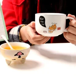 Kawaii Therapy Bottles<Kawaii Shiba Inu Ceramic Mug – Limited Edition