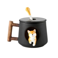 Kawaii Therapy Bottles<Kawaii Shiba Inu Ceramic Mug – Limited Edition