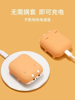 Kawaii Therapy Earphone Case<Kawaii Shiba Inu Earphone Case – Limited Edition