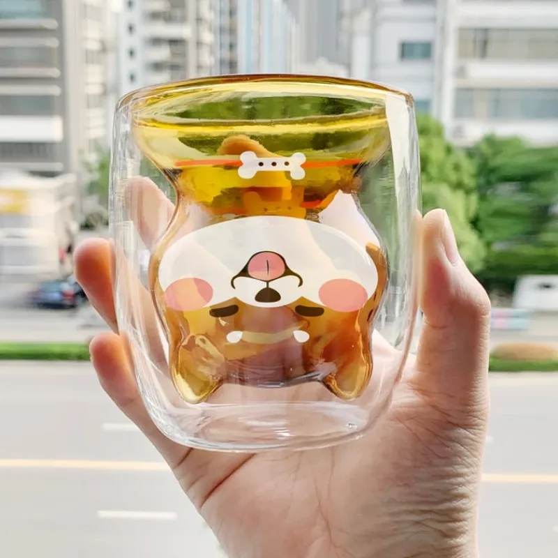 Kawaii Therapy Bottles<Kawaii Shiba Inu Glass Cup – Limited Edition